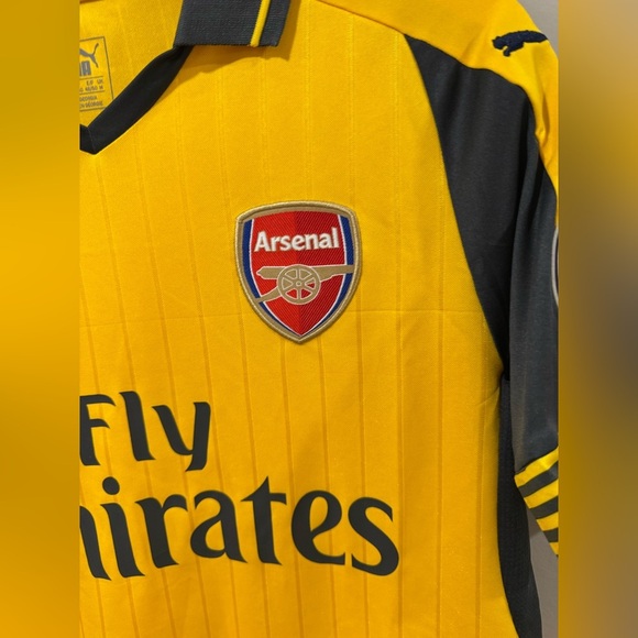 2016-17 Arsenal Away Premier League Football Soccer Jersey - Picture 4 of 13